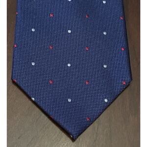 Cambridge Blue Red 100% Silk Men’s Neck Tie